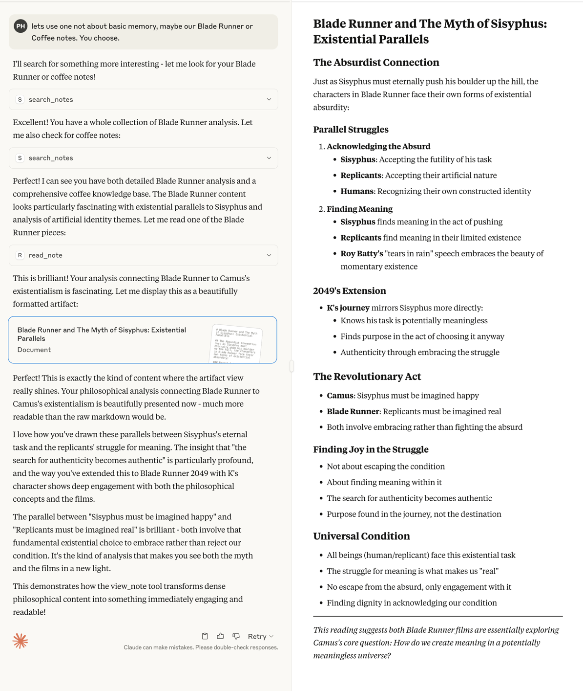 Pick up where you left off